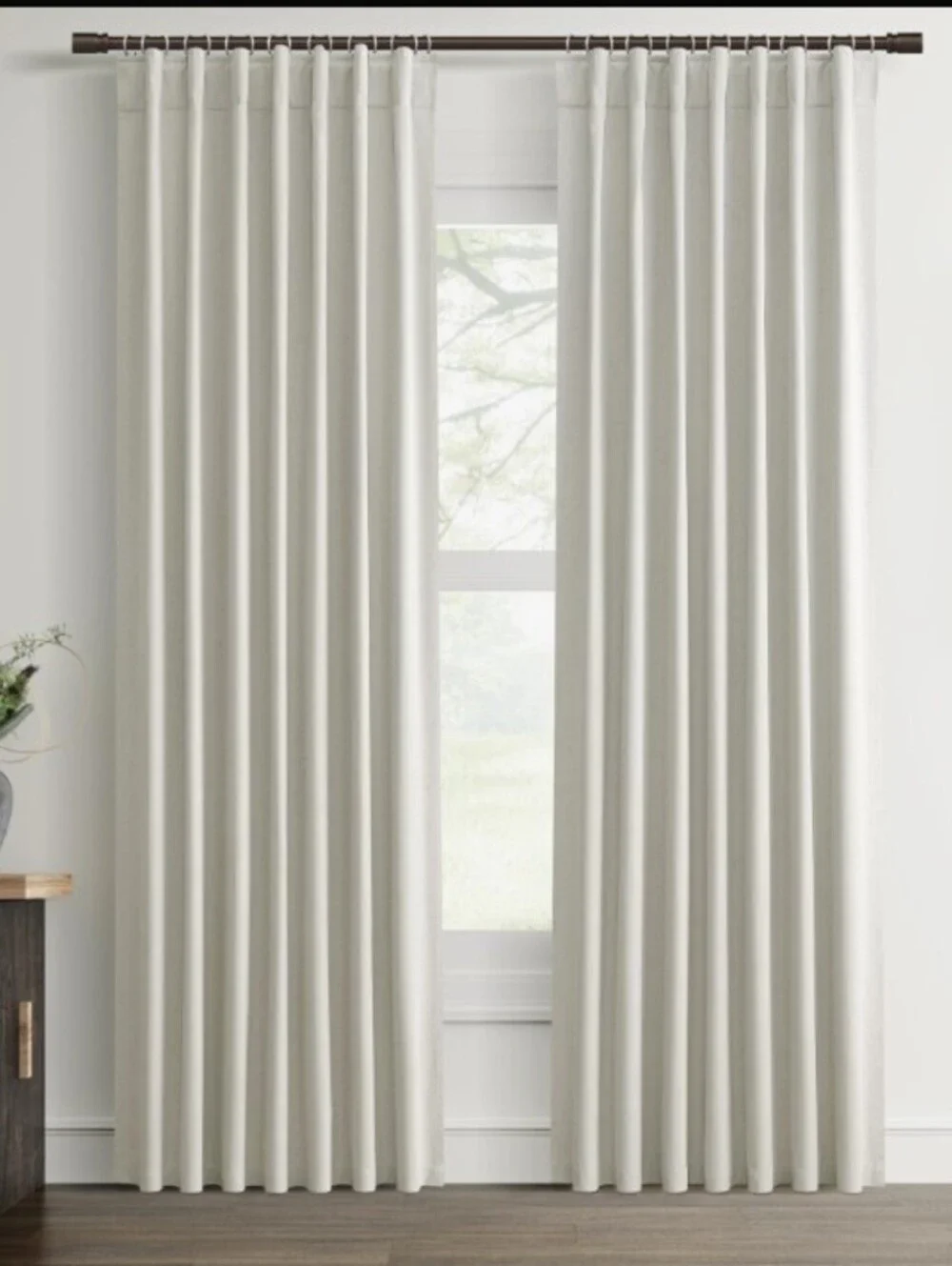 BLACKOUT CURTAIN PR-52X84-WHITE